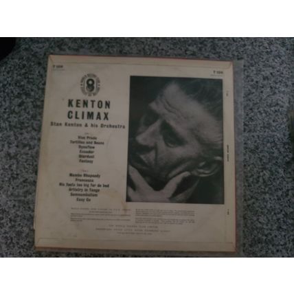 Stan Kenton & His Orchestra – Kenton Climax (T109) 1961 (LP)