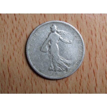 France Republic 1904 1 Franc Coin