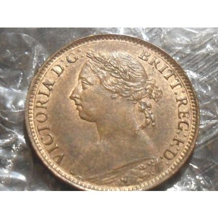 1888 Victoria farthing.