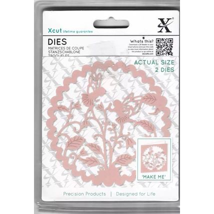 Xcut. Floral Fairies Die Set. Die Cutting Cardmaking Scrapbooking Crafts