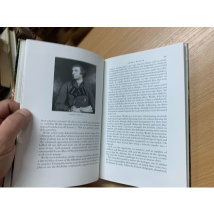 1972 1ST EDITION "WITH WOLFE TO QUEBEC" OLIVER WARNER HARDBACK BOOK (P4)