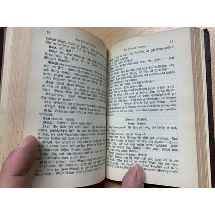 RARE* c1890s HENRIK IBSEN GESPENSTER (GHOSTS) GERMAN FICTION ANTIQUE BOOK (P3)