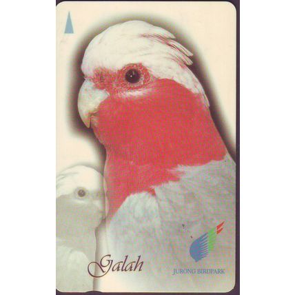 Galah Jurong Bird Park S'pore $3 Telephone Card (Used)