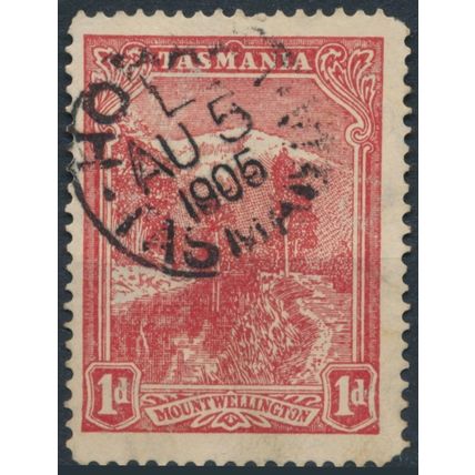 Definitive: 1d P12½ - Tasmania 1903 - FH - SG 240d