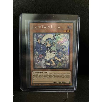 LiveTwin Lil-la - RA04-EN036 - Collector's Rare - 1st Edition Quarter Century St