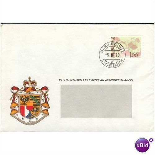 Liechtenstein FDI 1979 - Principality stamp
