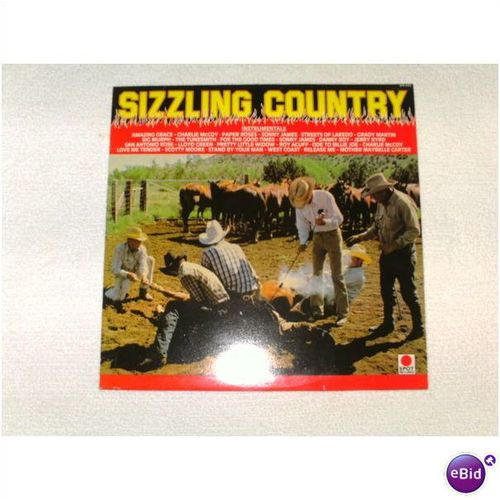 SIZZLING COUNTRY VINYL LP SPR 8560