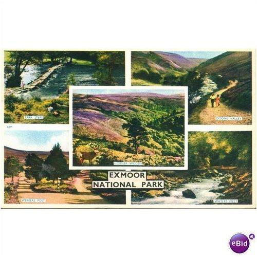 Exmoor National Park, Somerset, Multi-View 1960 - Blackmoor Series - A515