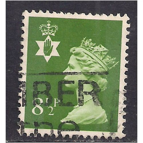 Northern Ireland GB 1976 8 1/2p Yellow Grn SG N125.(M215 )