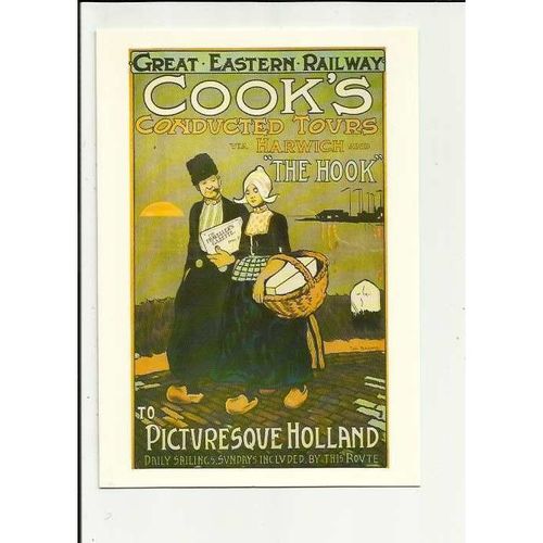 A Mumbles Railway Publishing Postcard MRP/126 GER COOK'S CONDUCTED TOURS