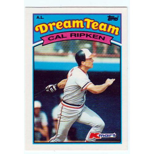 1989 Topps Kmart Dream Team Cal Ripken #15 card- HOF- Factory Fresh!