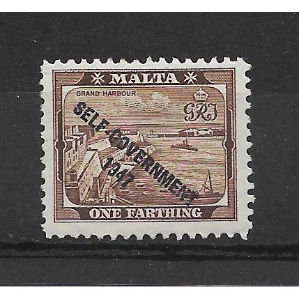Malta.SG234 1/4d Grand Harbour,Valetta.Mounted Mint.July19