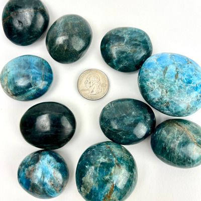 Blue Apatite | Palmstone | 30-40mm[ ]