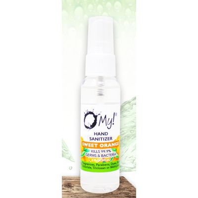 O My! Hand Sanitizer - Free from, Parabens, Dyes, Benzalkonium Chloride, Tric...