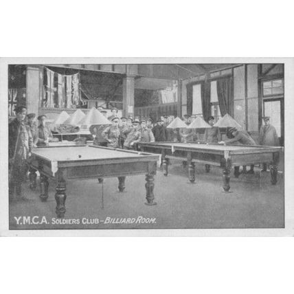 YMCA Military Soldiers Club War Melbourne Australia Old Postcard