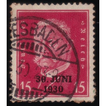 GERMANY 1928 15pf Sc#374 - USED @M597