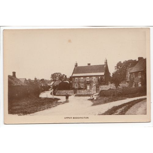 Upper Boddington Postcard RP Village in Northamptonshire