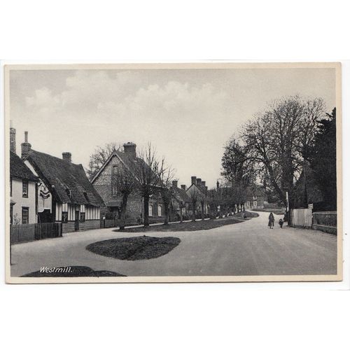 Westmill Village Hertfordshire Postcard B