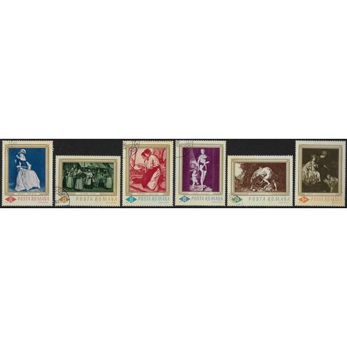 Mi 2576/81: Paintings