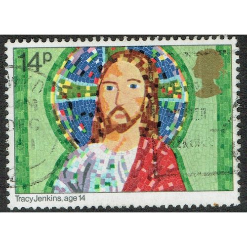 1981 Christmas Childrens Paintings 14p Multicoloured SG1171 FU