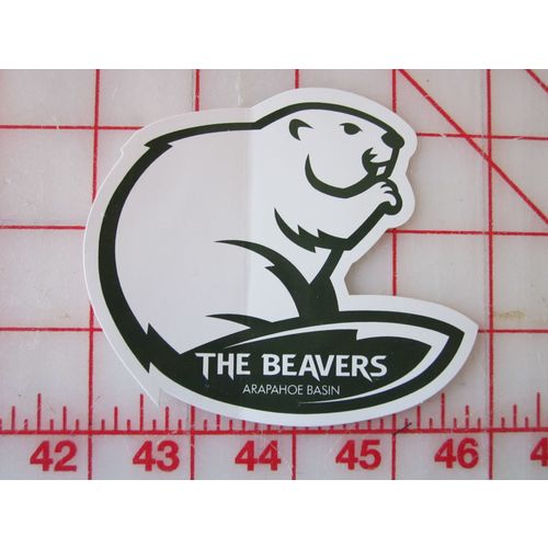 Arapahoe Basin Ski Area The Beavers Colorado sticker