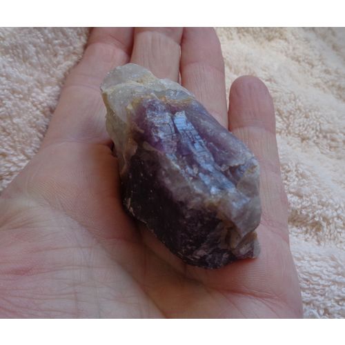 D Amethyst Raw Crystal Gemstone 2.75 Inch Metaphysical Energy Work