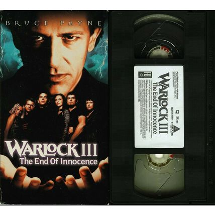 WARLOCK III ASHLEY LAWRENCE BOTI BLISS VHS VIDMARK VIDEO TESTED