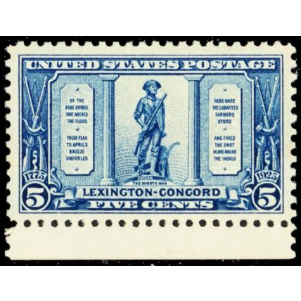 619, Mint XF NH GEM Quality Stamp. Very Well Centered! - Stuart Katz