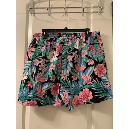 Wild Fable Adult Floral Casual Pull-OnShorts w/Pockets XXL