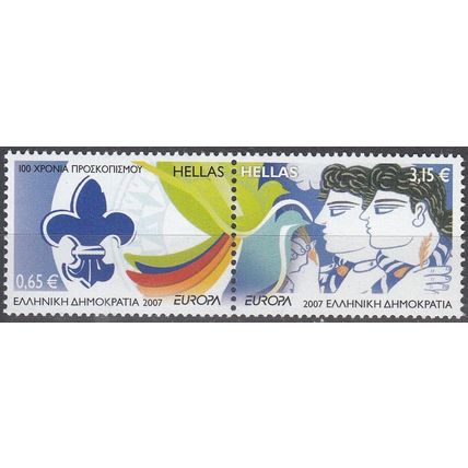 Hellas 2007 Michel 2421A - 2422A Neuf ** Cote (2009) 11.50 Euro Europa CEPT