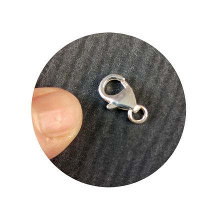 12mm Sterling Silver Trigger Clasp Large 925 Jewellery Making/Repair C106