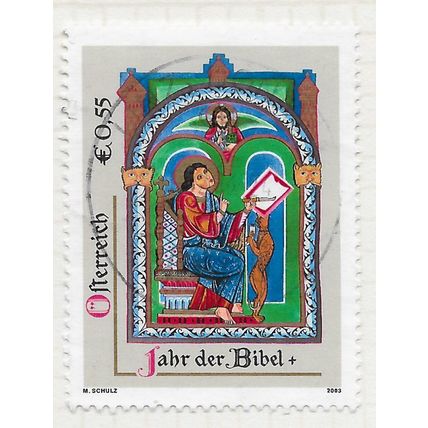 AUSTRIA 2003 BIBLE YEAR USED RELIGION