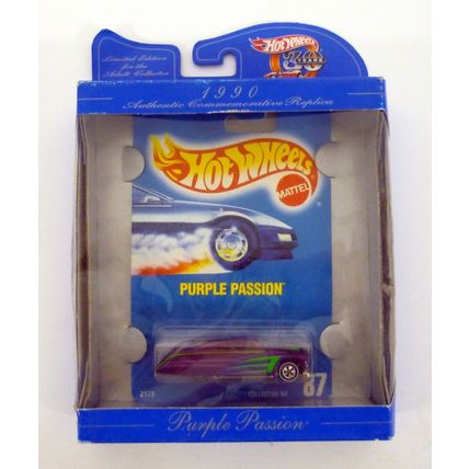 Hot Wheels Purple Passion #87 30th Anniversary Replica Die-Cast Car 1997