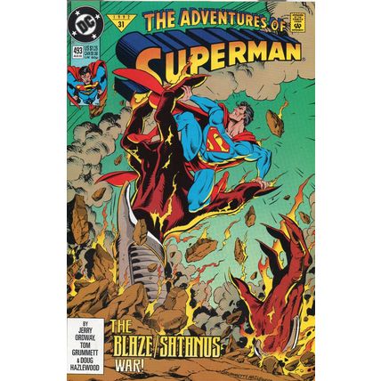 ADVENTURES OF SUPERMAN #493 - DC COMICS (1992)