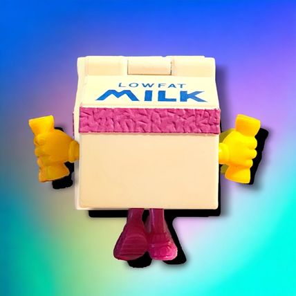 McDonald's Happy meal Lowfat Milk Transformer changeables toy 1993