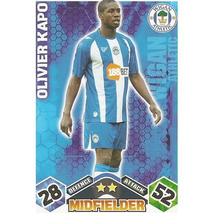 Match Attax 2009/10 Collection: Wigan Athletic, Midfielder - Kapo