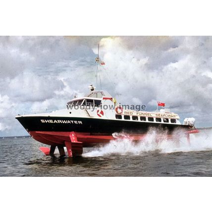 SQ1091 - Red Funnels 1st Fast Ferry - Shearwater - photograph 6x4