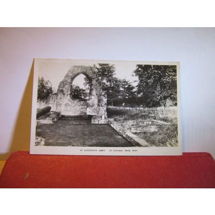 ST. PANCRAS, ST. AUGUSTINE'S ABBEY, CANTERBURY, KENT. unused postcard RP =