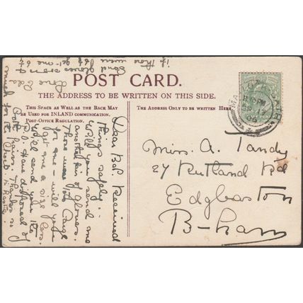 Chapel of the Guild & Grammar School, Stratford-upon-Avon, 1906 - Welch Postcard