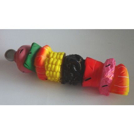 BARGAIN SQUEAKY DOG TOY SET FUN FAST FOOD THEMED DOG TOYS VARIOUS STYLES 10 TOYS