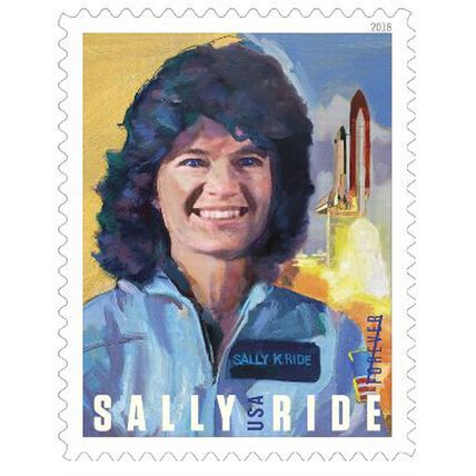 Sally Ride 1st Women in Space Sheet of 20 Current Rate Stamps Scott 5283