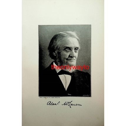 Alexander McLaren, Baptist Speaker & Author, Book Illustration (Print), 1895