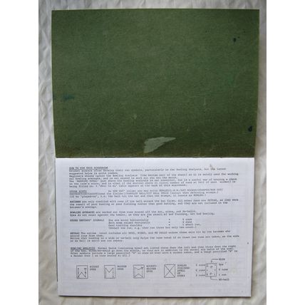1995 The New Horris Hill Cricket Scorebook - England v. Australia