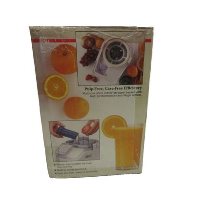 Vintage Rival Electric Juice Vegetable Extractor Model 965 White Kitchen