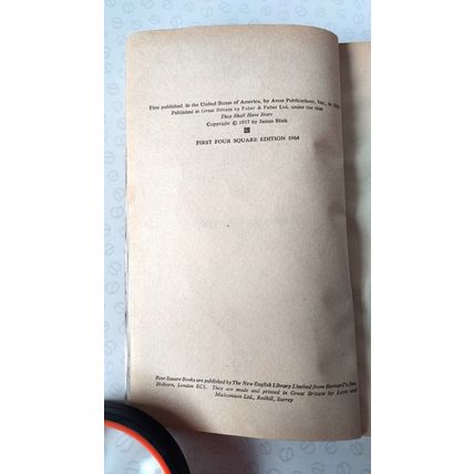 Year 2018! by James Blish (Four Square 1st ed vintage science fiction 1964)