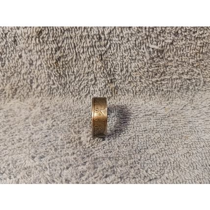 1990 Kennedy Half Dollars size 10 1/2 coin ring handmade mixed metals (A)