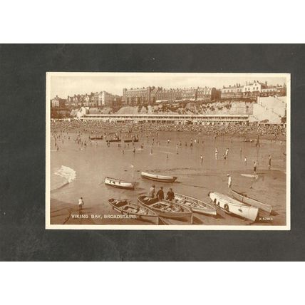 Postcard Kent Broadstairs Viking Bay