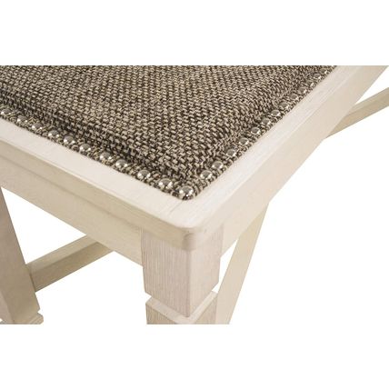 Signature Design by Ashley Bolanburg French Country Upholstered Dining Room Benc