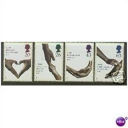 GB 1998 50th Anniversary NHS Unmounted Mint NHM SG 2046-2049 Sc 1814-1817