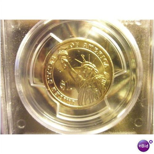 2007 D PCGS Wash. Presidential Dollar FDI PB (FRE SHIP)